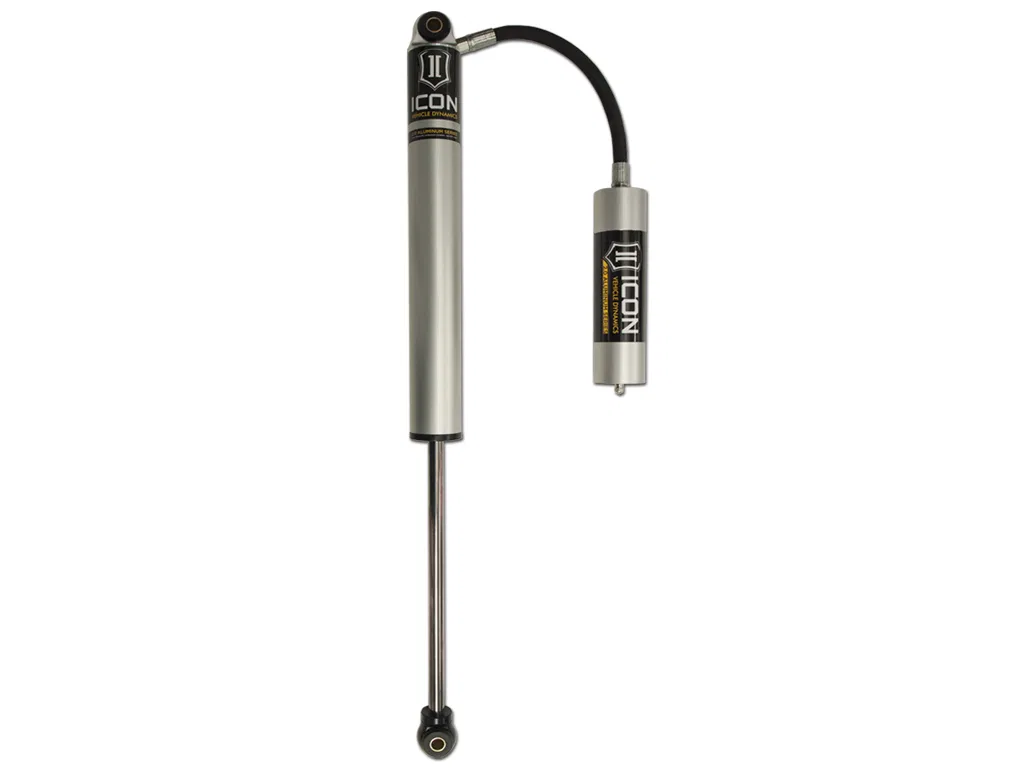 56502R – ICON Shock Absorber, Nitrogen Gas Charged With Remote Reservoir One Year Limited Warranty Non Adjustable Wit...